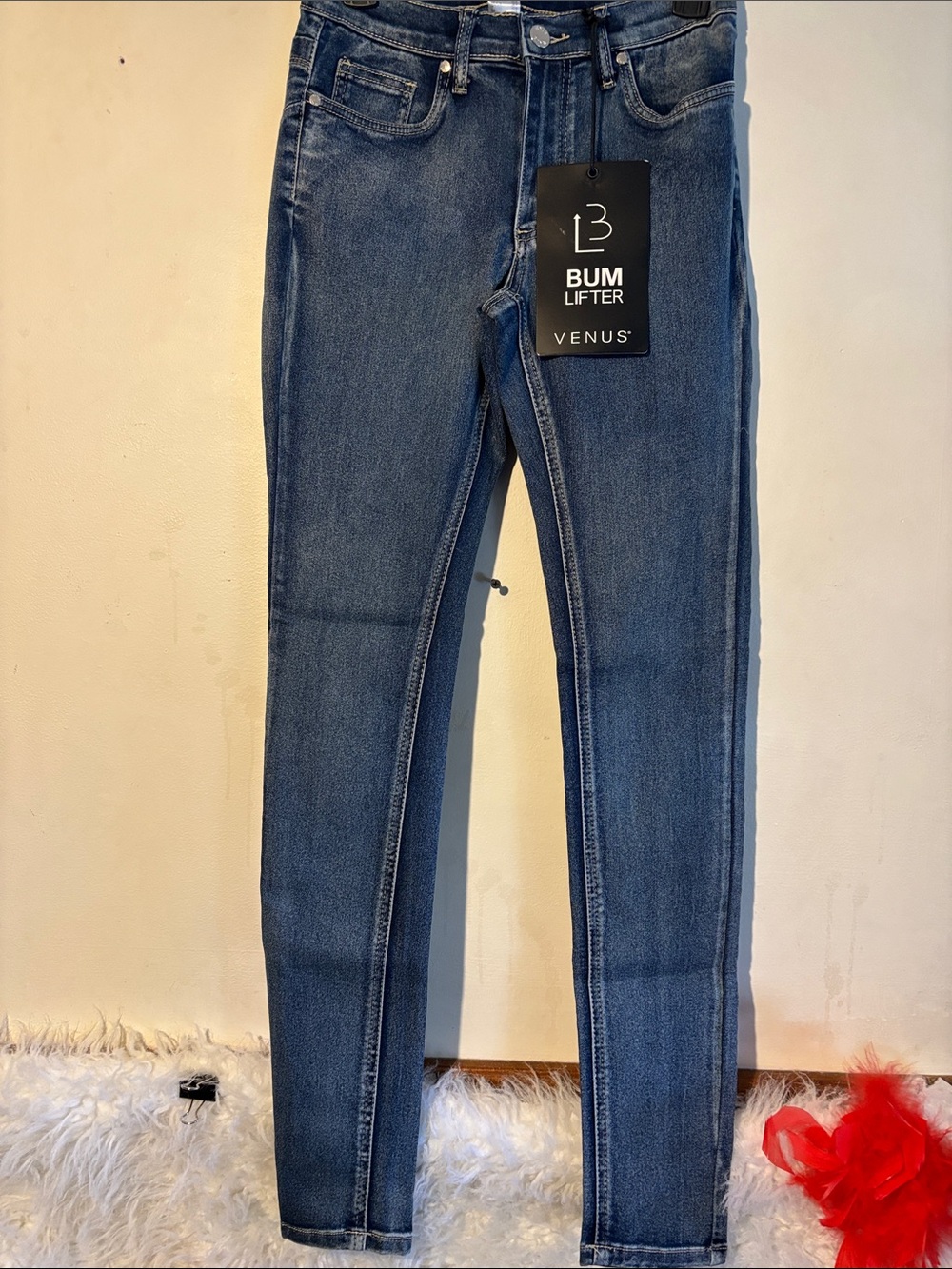 VENUS Blue Skinny Bum Lifter Jeans